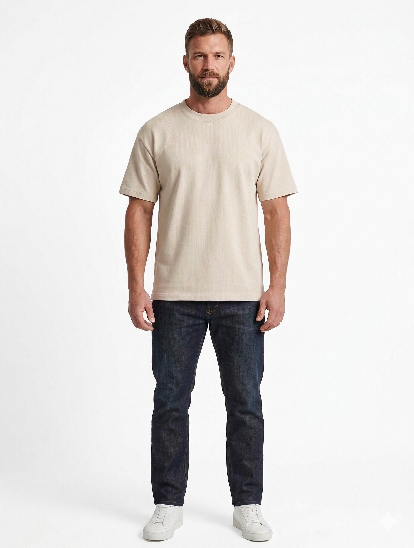 Camisas beige hombre Miniatura 2
