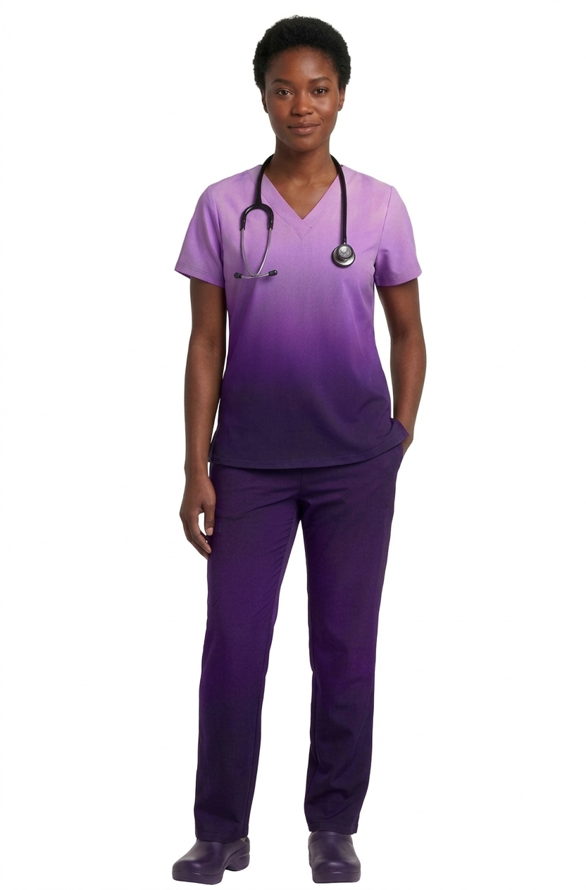 Camisa de Uniforme degrade